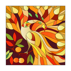 Stained glass pattern