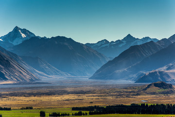 Hakatere Conservation Park with Mt. Potts View