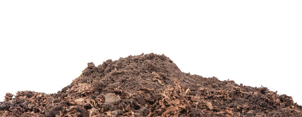 Sosil for plants. isolated on white background