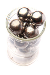 metals spheres isolated