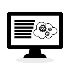 Process design. Solution and business concept. Flat illustration