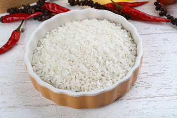 Raw rice