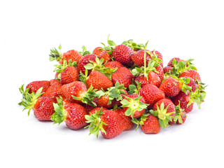 fresh ripe strawberries