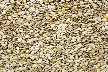 Pumpkin seeds as background