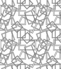 Abstract pattern of Squares Vector illustration.