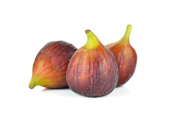 Obraz premium Common Fig on white background