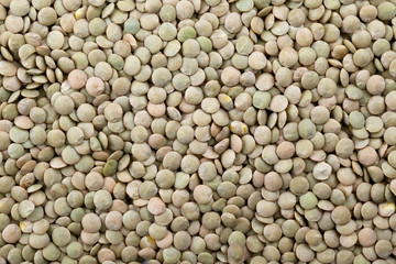 pile of green food grains.