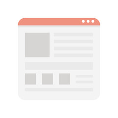 vector flat browser design flat design vector