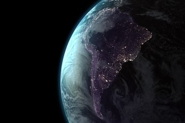 Naklejka premium Image of earth