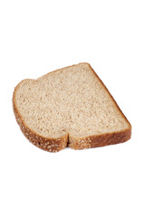 a slice of wheat bread