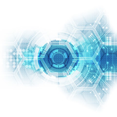 Abstract future hi-speed technology background, vector illustration