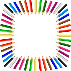 Color Pencils Background