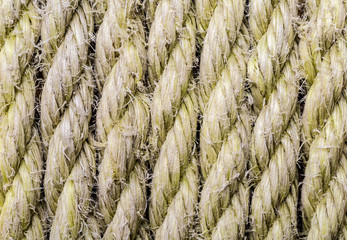 Rope with knots