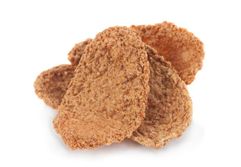 Buckwheat-wheat flakes macro