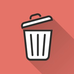 Bin - vector icon.