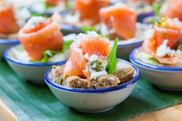 mini canapes