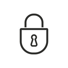 Lock - vector icon.