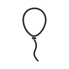 Balloon - vector icon.