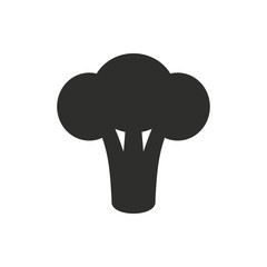 Broccoli - vector icon.