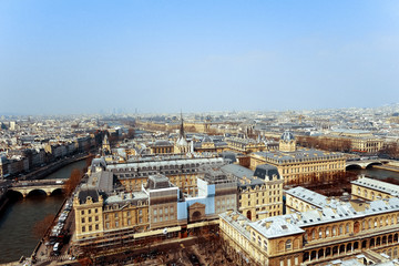 old fashioned paris france - with space for text or image