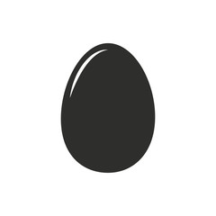 Egg - vector icon.