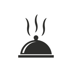 Food cover - vector icon.
