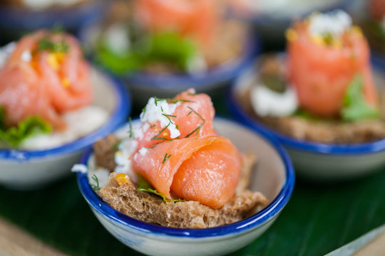 mini canapes