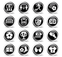 football icon set