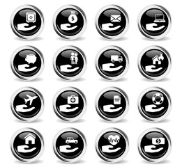 Insurance simply icons