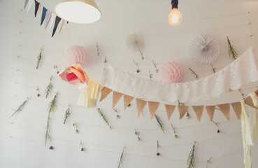 DIY decoration for the birthday party