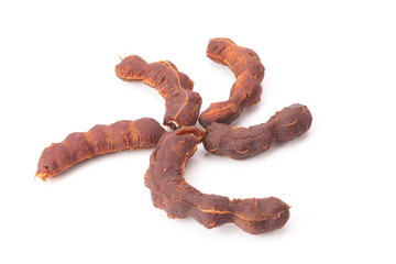 Obraz premium Tamarind on white background
