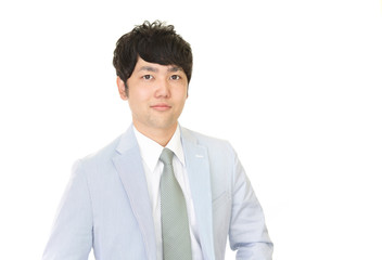 笑顔のビジネスマン