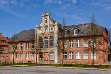 Ehemaliges Goethegymnasium am Alexandrinenplatz in Ludwigslust