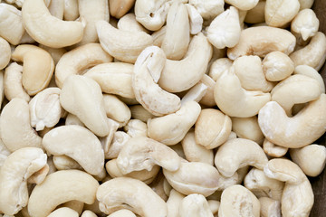 a heap of cashew nuts