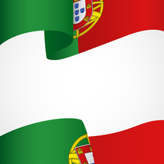 Decoration of Portugal insignia on white