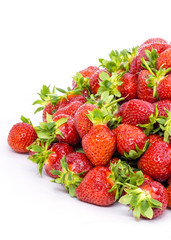 fresh ripe strawberries