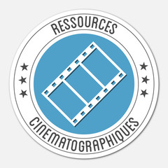Fototapeta na wymiar Logo ressources photographiques.