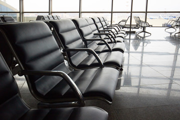 waiting hall at airport