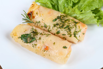 Stuffed cabbage rolls