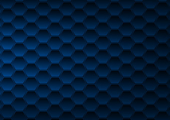 Dark blue polygon background