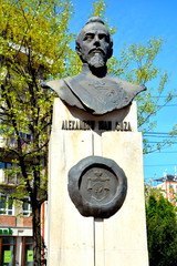 Statue in Cluj-Napoca, Transylvania