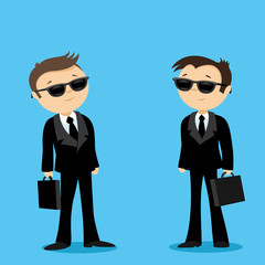 Fototapeta premium Two business man.