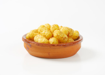 crunchy peanut puffs