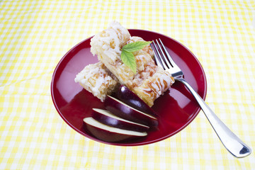 delicious apple pie.