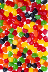image of hard jelly candies.