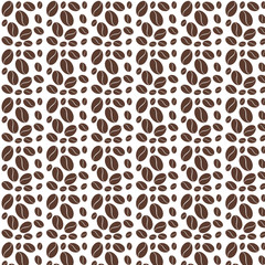 Coffee pattern vector kitchen