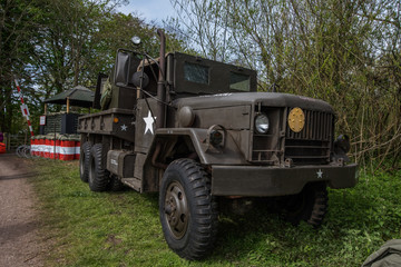 US truck from the Vietnam war