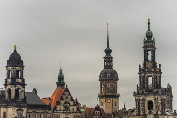 Fototapeta na wymiar architecture in Dresden