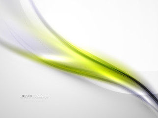 Obraz premium Yellow wave abstract background