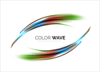 Shiny color wave